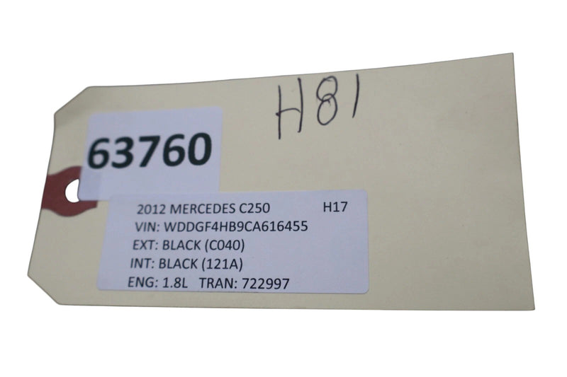 Load image into Gallery viewer, 10-15 Mercedes C250 C350 E350 W207 Left Side Bumper Retainer Black Oem