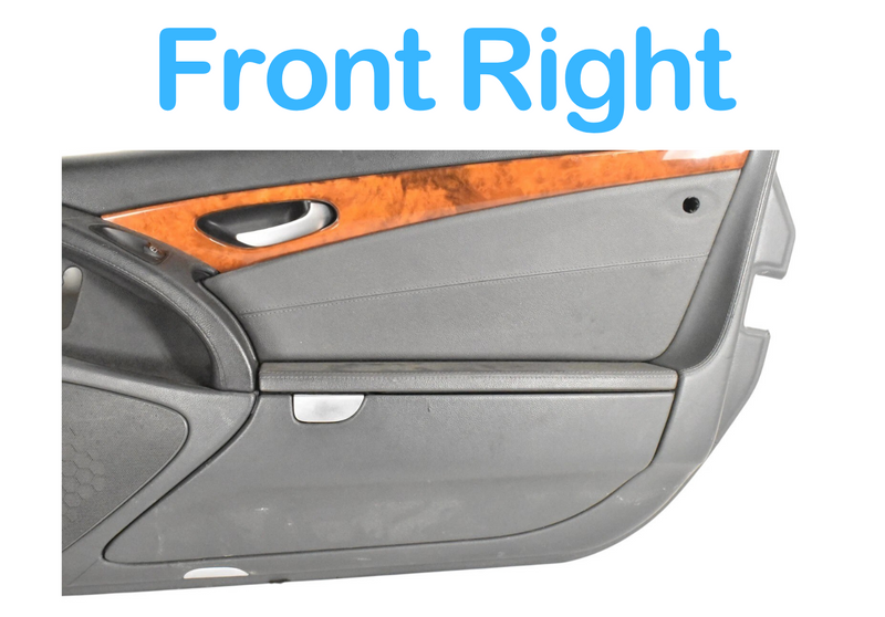 Load image into Gallery viewer, 03-08 Mercedes R230 SL500 Front Right Passenger Side Interior Door Panel Oem