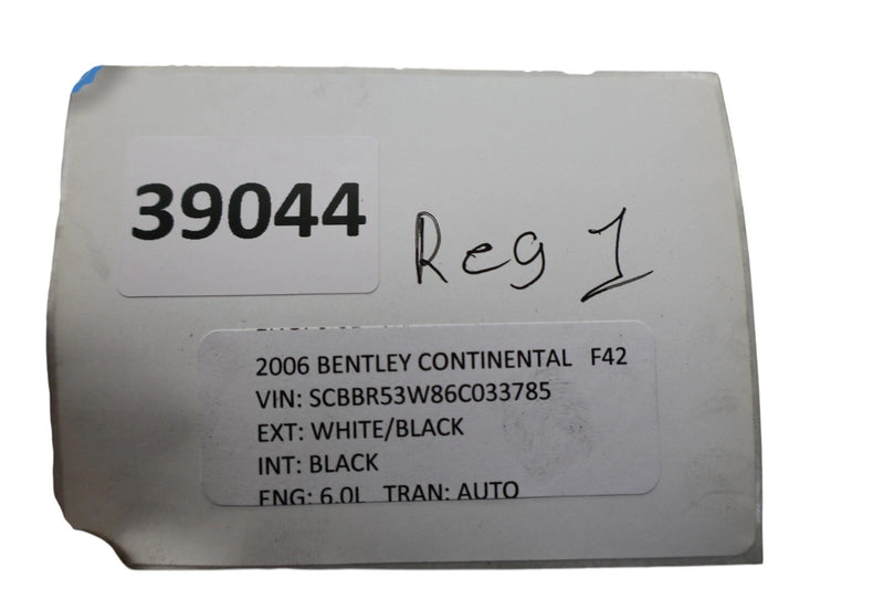 Load image into Gallery viewer, 06-13 Bentley Continental Flying Spur Rear Left Door Window Regulator Panel Oem