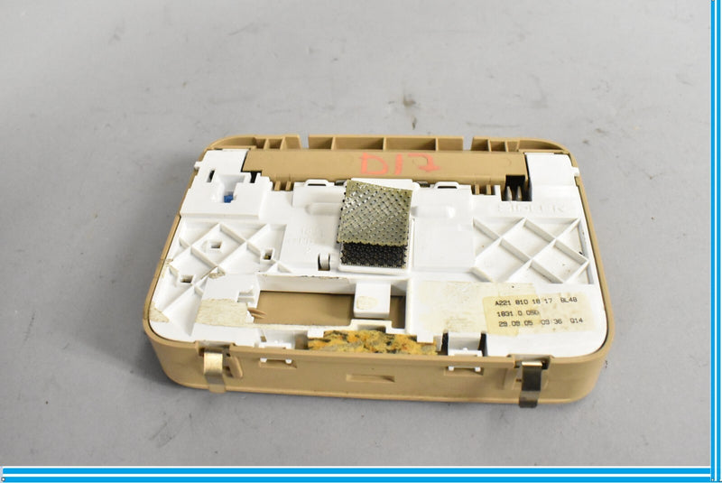 Load image into Gallery viewer, 07-13 Mercedes S550 S600 W221 Rear Overhead Vanity Light Mirror 2218101817 Oem