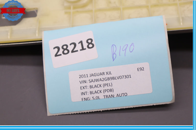 Load image into Gallery viewer, 10-15 Jaguar X351 XJ XJL Rear Left Driver Side Door Scuff Plate AW93F13245AD Oem