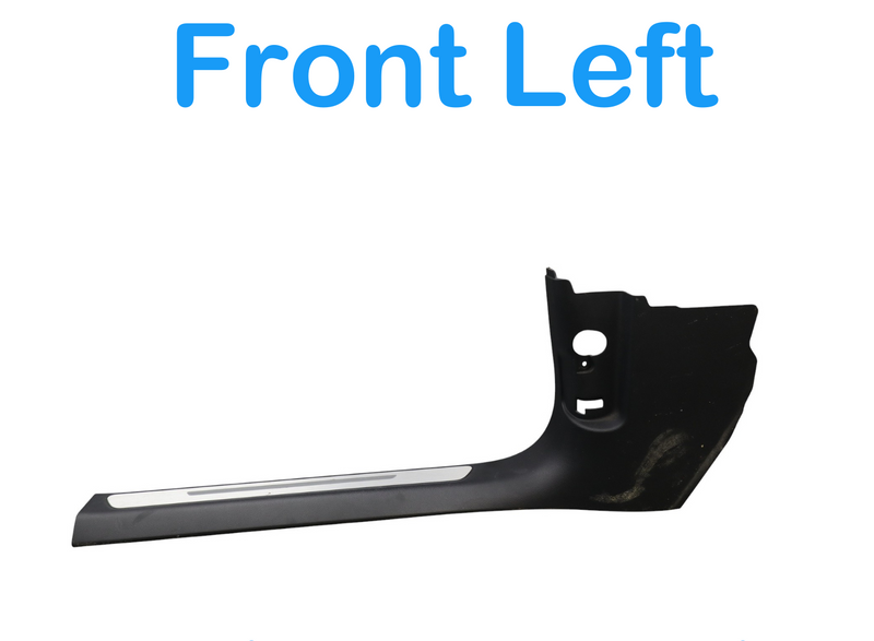 Load image into Gallery viewer, 11-15 Audi A8 A8L Quattro Front Left Driver Side Door Sill Scuff Plate Trim Oem