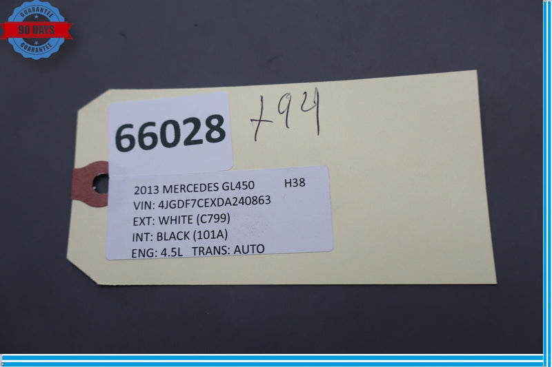 Load image into Gallery viewer, 12-19 Mercedes X166 GL450 ML350 Rear Right Side Quarter Upper D Pillar Black Oem