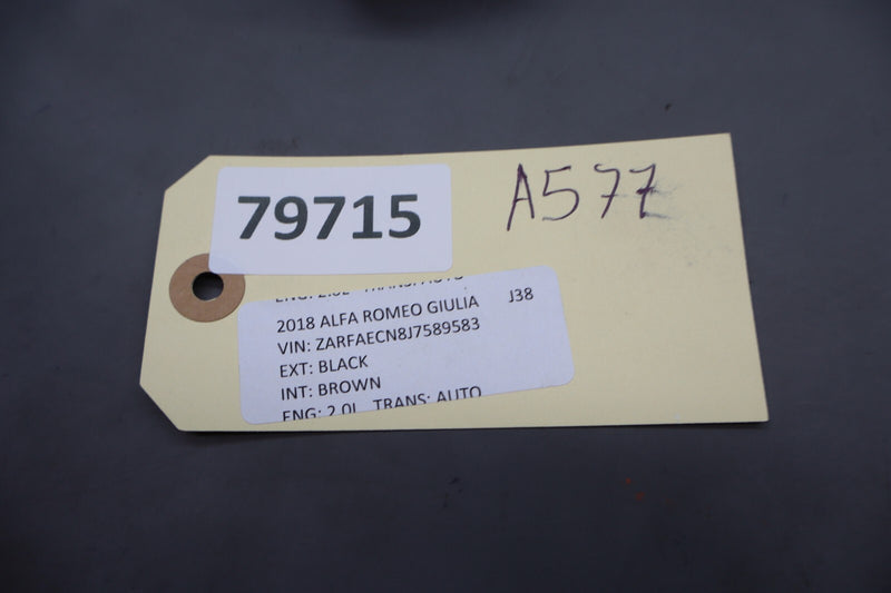Load image into Gallery viewer, 17-21 Alfa Romeo Giulia 952 Front Left Driver Power Window Master Switch Oem