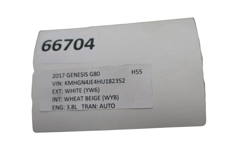 Load image into Gallery viewer, 17-20 Hyundai Genesis G80 Rear Left Side Quarter Window Glass 87810B1150 OEM