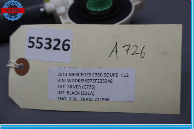 Load image into Gallery viewer, 10-17 Mercedes W207 E350 E550 Rear Right Side Door Window Regulator Motor Oem