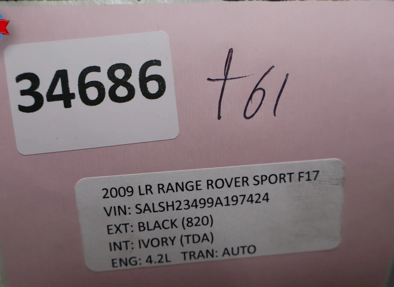 Load image into Gallery viewer, 06-09 Land Range Rover Sport Engine Radiator Support Air Duct Deflector Oem