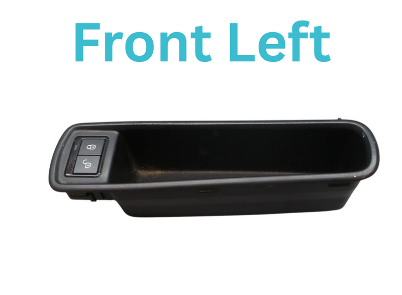 Load image into Gallery viewer, 17-20 Jaguar XE F-Pace X260 Front Left Door Lock Switch W/ Storage Pocket Oem