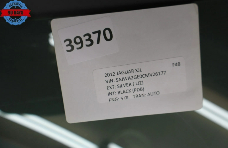 Load image into Gallery viewer, 10-19 Jaguar XJL X351 Front Left Driver Side Door Glass Window AW93F21411AD Oem