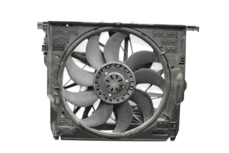 Load image into Gallery viewer, 09-15 BMW 750i 740i Engine Radiator Cooling Fan Shroud W/ Motor 17427575258 OEM