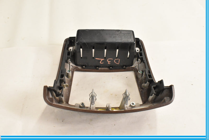Load image into Gallery viewer, 07-13 Mercedes W221 S400 S63 Center Console Rear AC Control Trim Bezel Wood OEM
