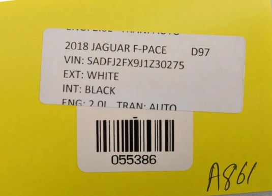 18-23 Jaguar E-Pace Front Right Passenger Side Door Latch Lock Actuator Oem