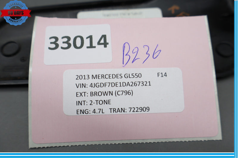 Load image into Gallery viewer, 12-15 Mercedes GL450 GL550 X166 Front Right Side Seat Lower Cap Cover Oem