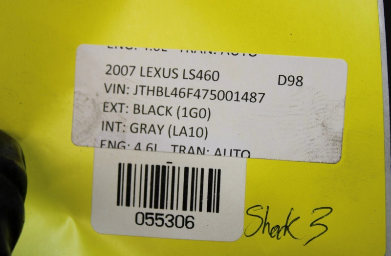 Load image into Gallery viewer, 2007 - 2012 LEXUS LS460 RWD FRONT RIGHT SHOCK ABSORBER STRUT & COIL SPRING OEM