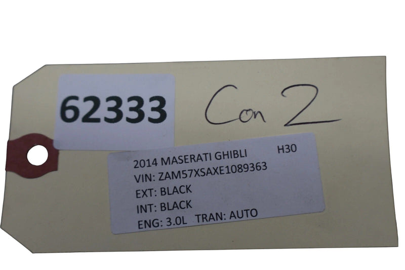 Load image into Gallery viewer, 14-20 Maserati Ghibli M157 Left Driver Side Turbocharger Intercooler Black Oem