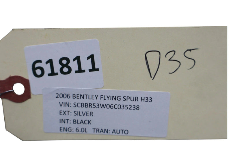 Load image into Gallery viewer, 06-13 Bentley Continental Flying Spur Rear Left Driver Side Seat Belt OEM