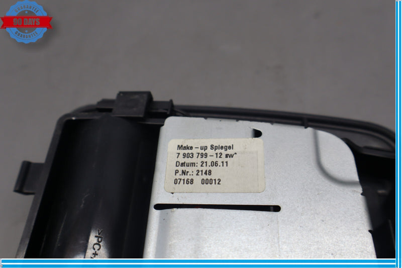 Load image into Gallery viewer, 09-15 BMW 750Li Rear Left Overhead Interior Make Up Vanity Mirror W/ Light Oem