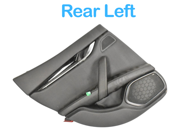 Load image into Gallery viewer, 14-17 Maserati Ghibli Rear Left Complete Interior Door Panel 06700086140 Oem