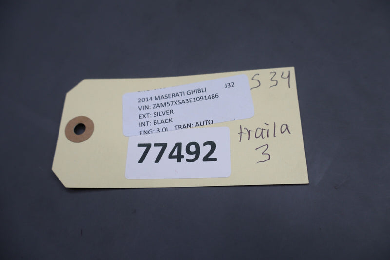 Load image into Gallery viewer, 14-22 Maserati Ghibli M157 Front Left Driver Side Interior Door Panel Trim Oem