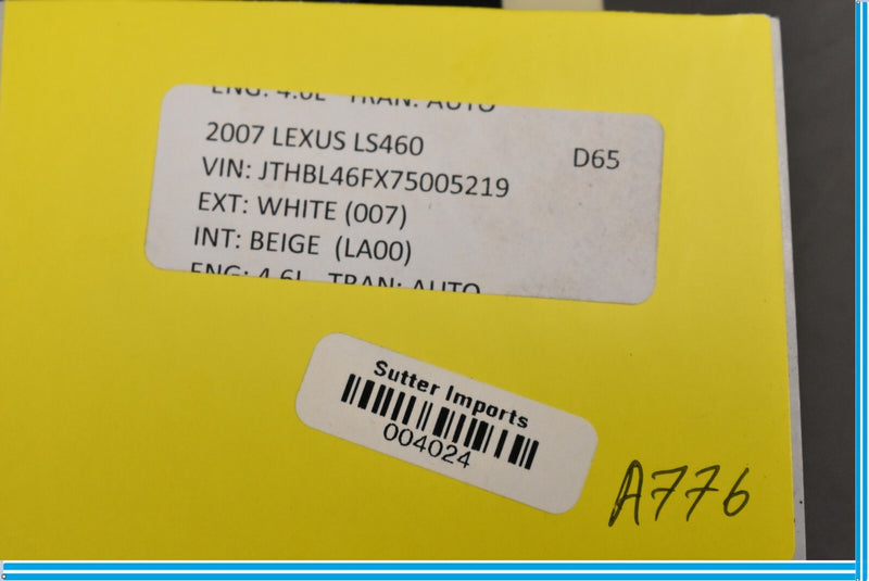 Load image into Gallery viewer, 07-12 Lexus LS460 Cruise Control Headlight Washer Button Switch Oem