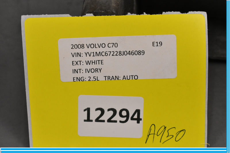 Load image into Gallery viewer, 06-13 Volvo C70 Rear Back Suspension Damper Vibration Bracket Oem