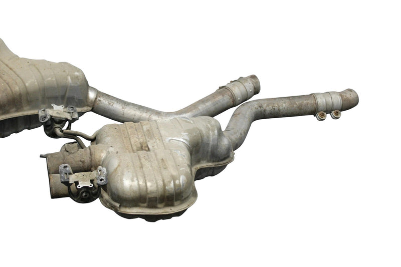Load image into Gallery viewer, 03-12 Bentley Continental GTC Right & Left Exhaust Muffler Pipe Set Of 2 Oem