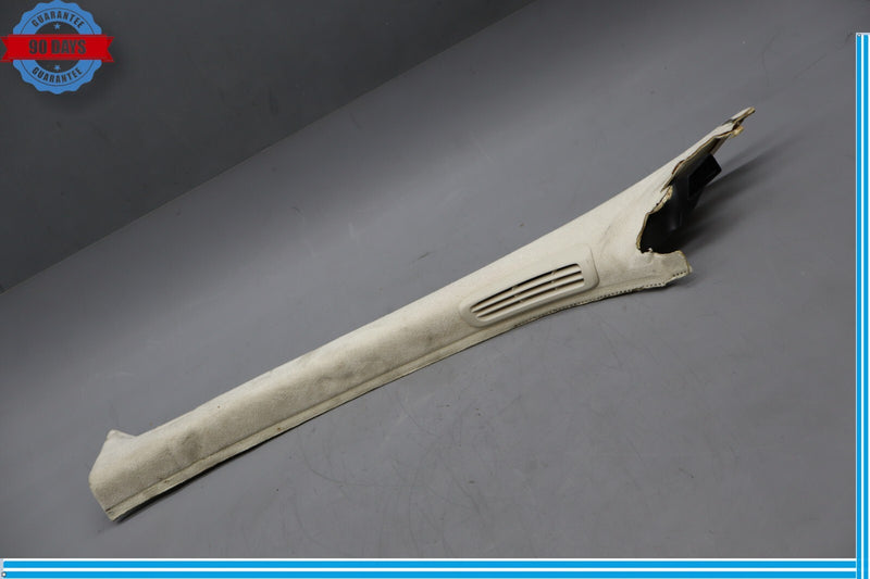 Load image into Gallery viewer, 10-19 Jaguar XJL XJ X351 Front Left Driver A Pillar Trim Panel Suede Beige Oem