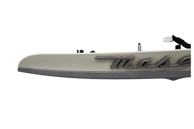 Load image into Gallery viewer, 14-17 Maserati Ghibli Rear Trunk License Plate Light Cover Trim 670010759 OEM