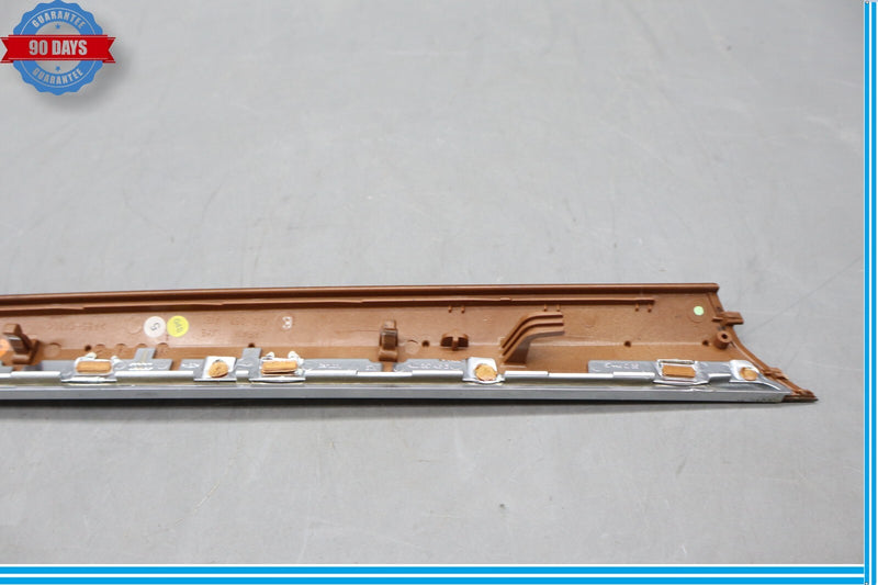 Load image into Gallery viewer, 07-15 Audi Q7 Rear Left Driver Side Door Panel Trim Cover Wood Grain Oem