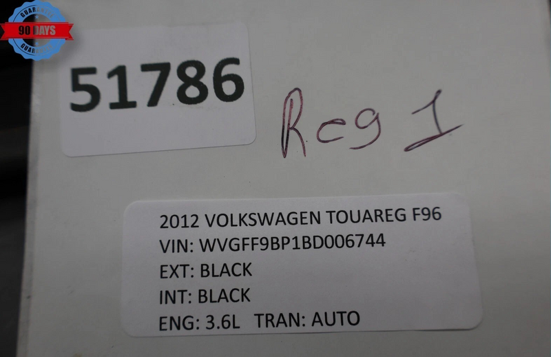 Load image into Gallery viewer, 11-18 Volkswagen VW Touareg Rear Right Side Door Window Regulator Panel Oem