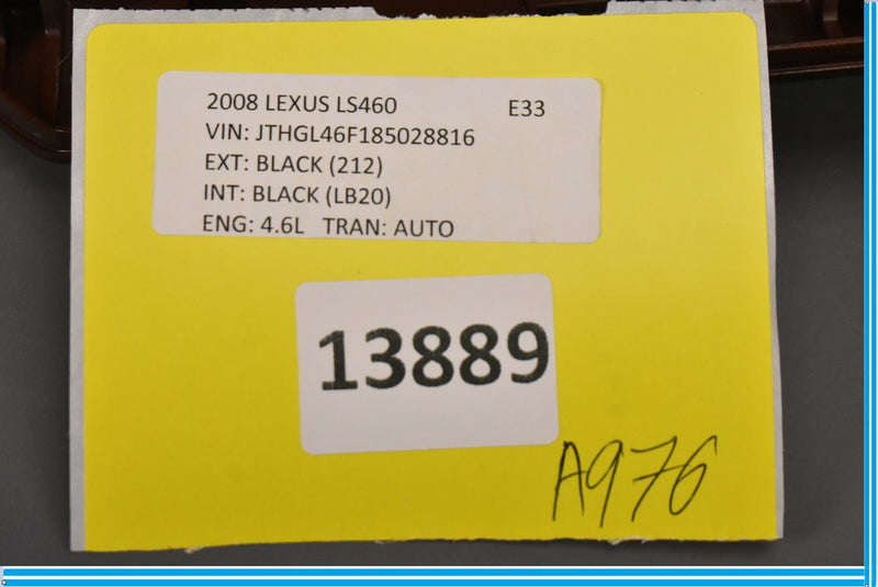 Load image into Gallery viewer, 07-12 Lexus LS460 Front Right Dash Dashboard Trim Molding Panel Cover Oem