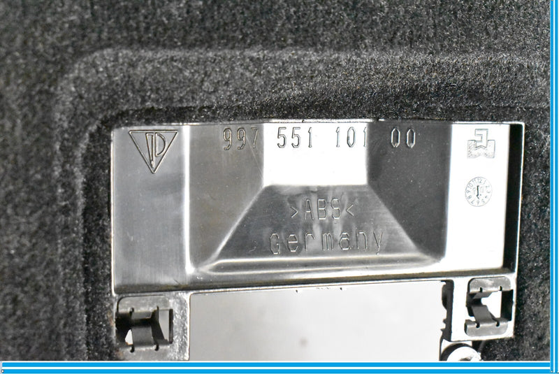 Load image into Gallery viewer, 05-12 Porsche Boxster Cayman 911 987 Left Kick Panel Fuse Box Carpet Trim Oem