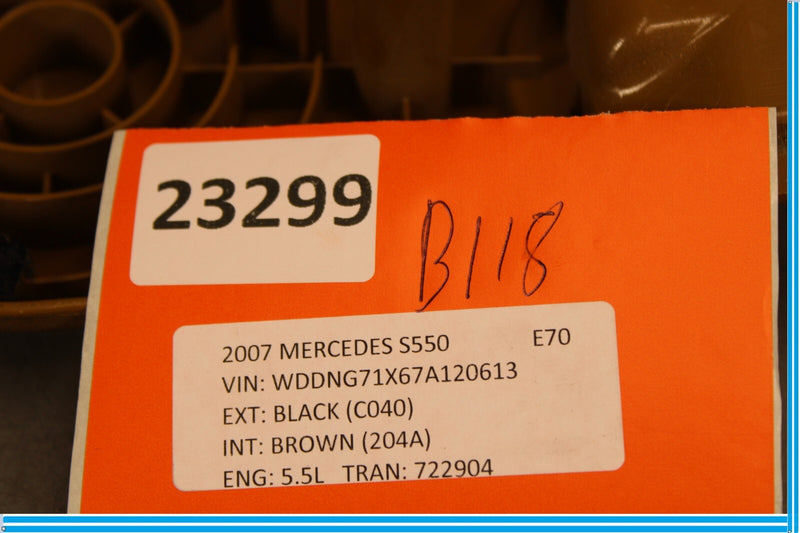 Load image into Gallery viewer, 07-13 Mercedes S400 S550 W221 Right Passenger Side Seat Cover Trim Panel Oem