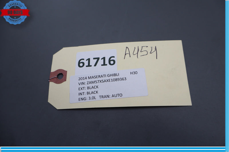 Load image into Gallery viewer, 14-20 Maserati Ghibli Front Left Driver Side Seat Guard Cover Support Oem