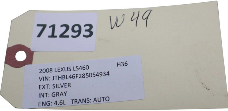 Load image into Gallery viewer, 07-12 Lexus LS460 Rear Right Passenger Side Door Window Regulator Motor Oem