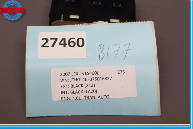 Load image into Gallery viewer, 07-12 Lexus LS460 LS460L Headlight Washer Cluster Dimmer Control Switch Oem