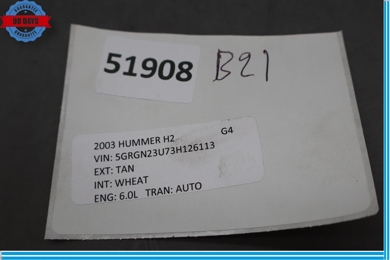 Load image into Gallery viewer, 03-09 HUMMER H2 Rear Left Driver Side Door Lock Latch Actuator Assembly Oem