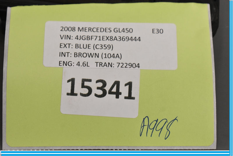 Load image into Gallery viewer, 06-13 Mercedes GL550 GL450 Rear Trunk Tailgate Release Open Handle Oem