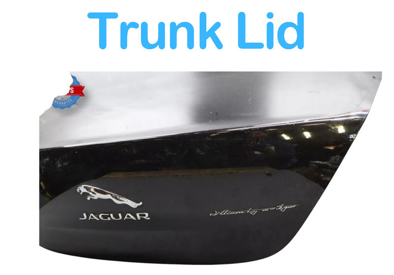 Load image into Gallery viewer, 10-19 Jaguar XJ XJL X351 Rear Tailgate Trunk Lid Shell Black AW9340110AD Oem
