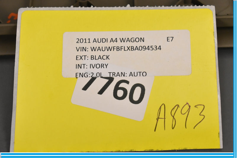 Load image into Gallery viewer, 09-16 Audi A4 Wagon Rear Trunk Tailgate Storage Trim Panel Cover Oem