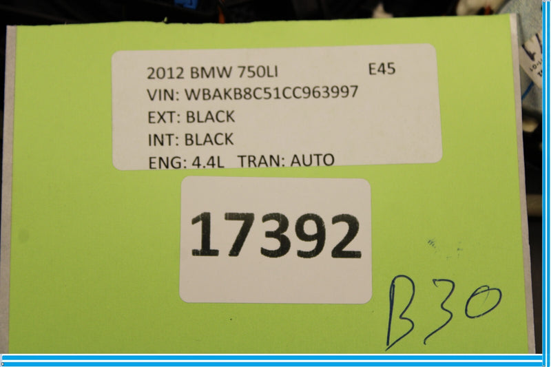 Load image into Gallery viewer, 09-15 BMW 750Li F01 F02 Rear Left Driver Side Deck Shelf Audio Speaker Oem