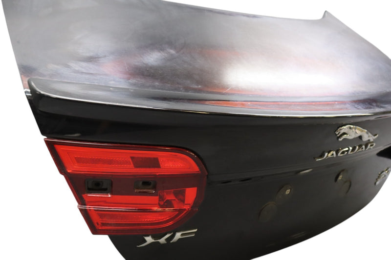Load image into Gallery viewer, 12-15 Jaguar X250 XF XFR XFR-S Rear Trunk Lid Shell Panel Black Oem