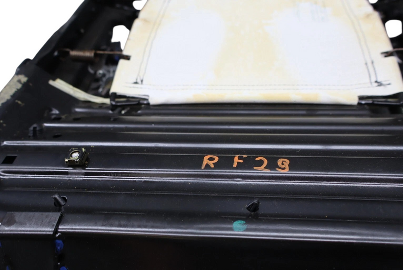 Load image into Gallery viewer, 03-13 Maserati Quattroporte Front Right Seat Rail Track Frame W/Motors Black Oem