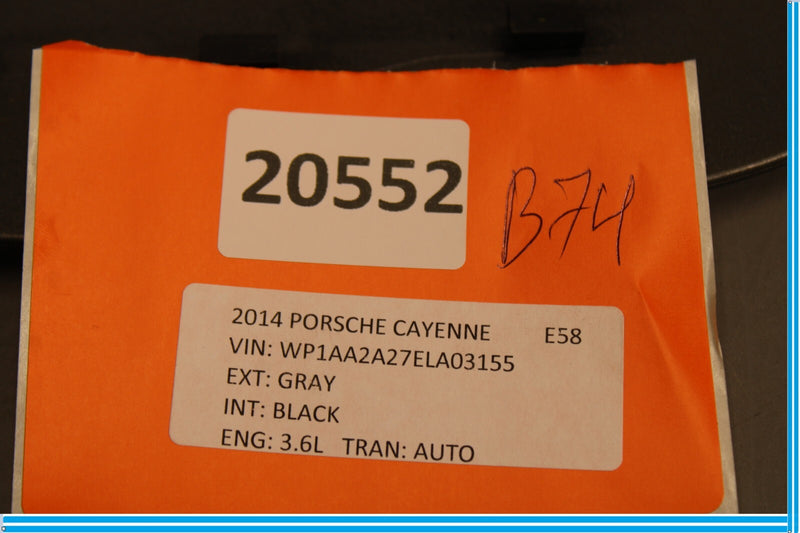 Load image into Gallery viewer, 11-18 Porsche Cayenne Fuel Gas Tank Filler Door Cover Lid Oem