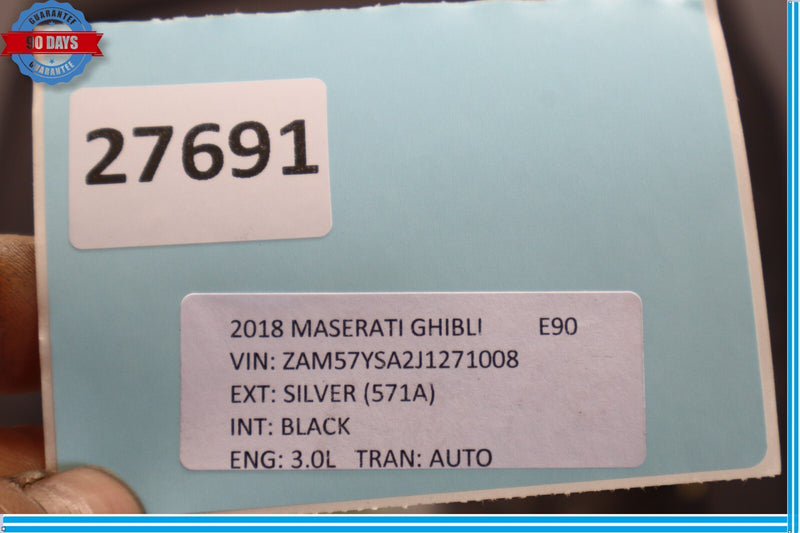 Load image into Gallery viewer, 14-21 Maserati Ghibli Front Left Driver Side Upper Seat Cover Cushion Oem
