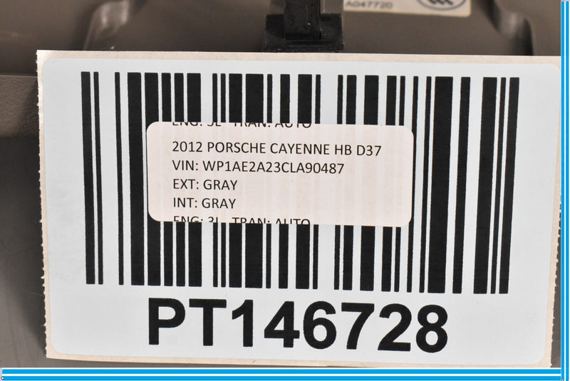 Load image into Gallery viewer, 11-18 Porsche CAYENNE Tailgate Liftgate Upper Trim Cover Panel 7P5867603 Oem