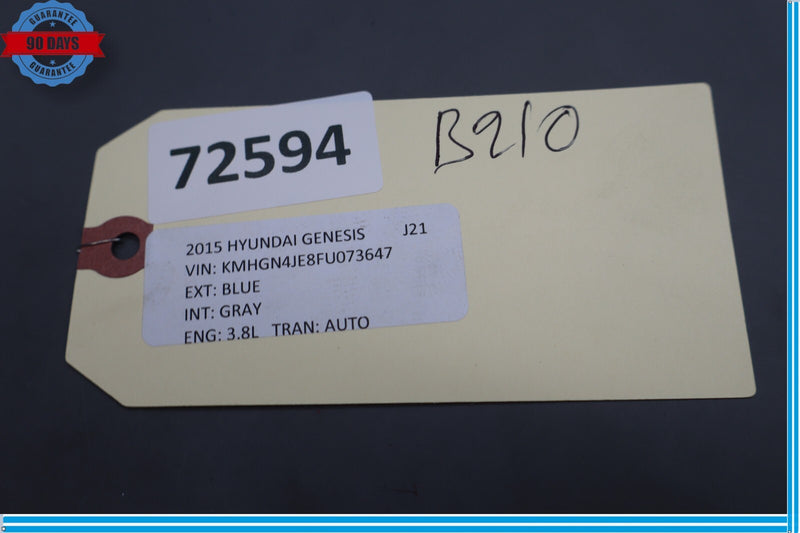 Load image into Gallery viewer, 15-20 Hyundai Genesis G80 Right Passenger Side Seat Outer Trim Cover Black Oem