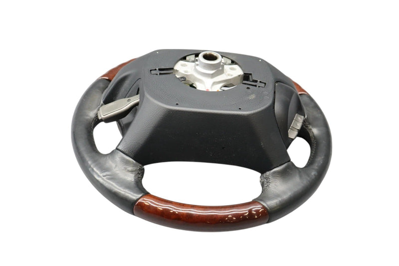 Load image into Gallery viewer, 07-12 Lexus LS460 LS460L Steering Wheel Cruise Woodgrain Leather 4510050250 Oem