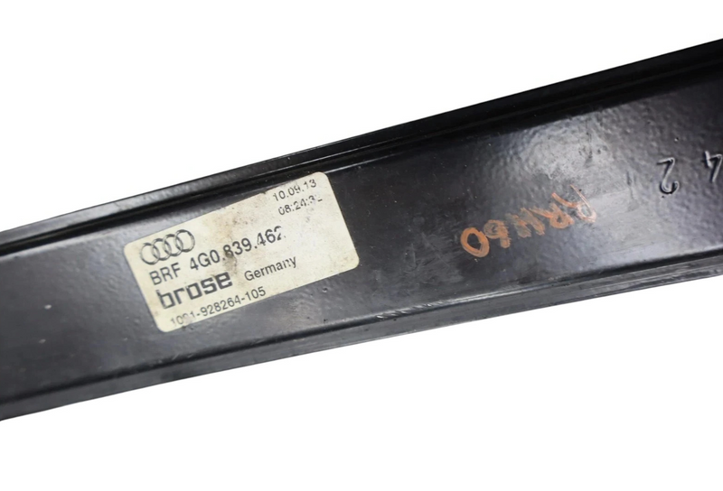 Load image into Gallery viewer, 12-18 Audi A6 Rear Right Passenger Side Door Window Regulator 4G0839462 Oem