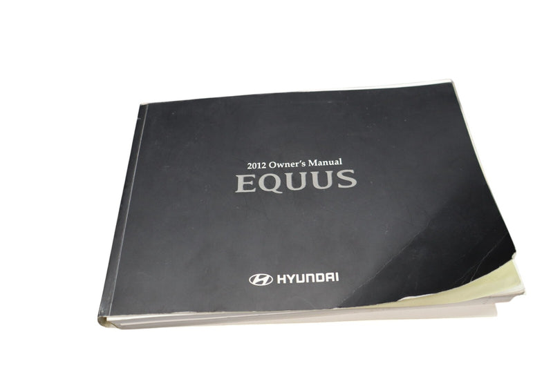 Load image into Gallery viewer, 2012 Hyundai Equus SIG Owner User Manual Guide Book W/ Case Cover Oem